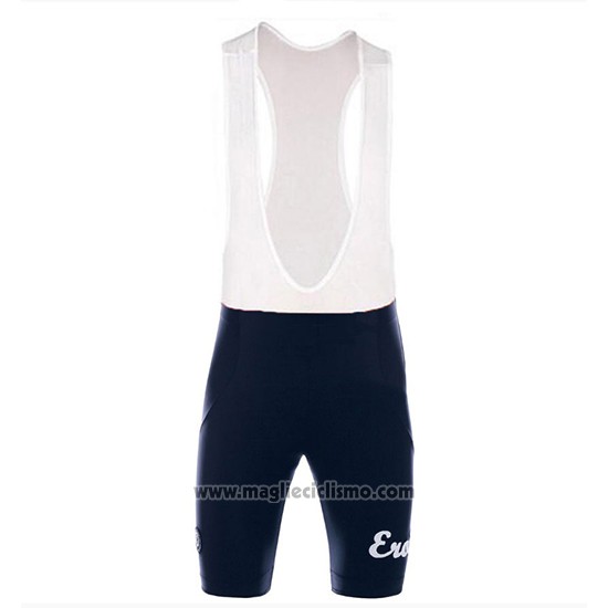 2018 Abbigliamento Ciclismo Eroica Vino Spento Blu Manica Corta e Salopette